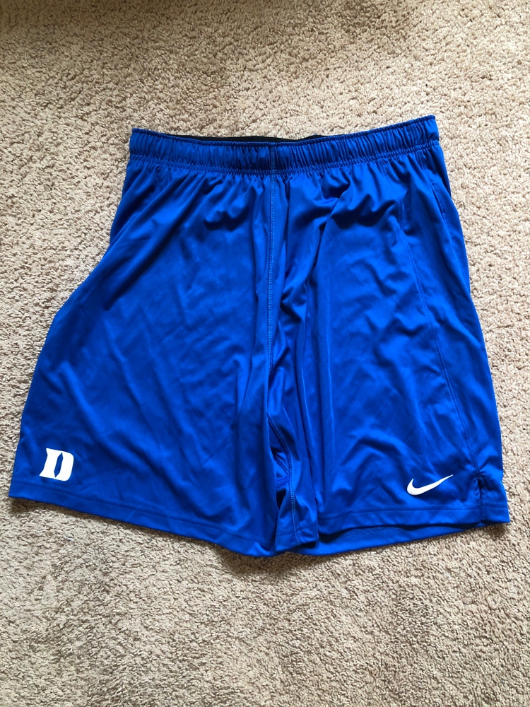 Used Duke Nike XXL Dri-Fit Shorts