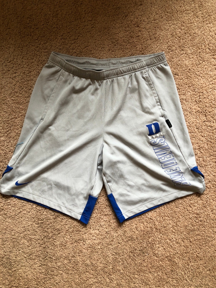 Used Duke Blue Devils Nike Medium Dri-Fit Shorts