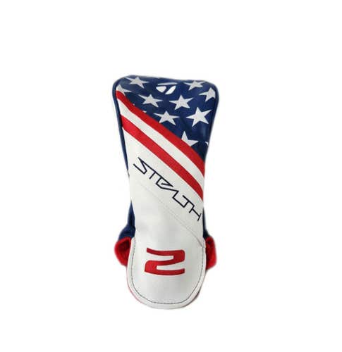 Taylor Made Stealth 2 Team USA Driver Headcover (Red/White/Blue) 2023 NEW