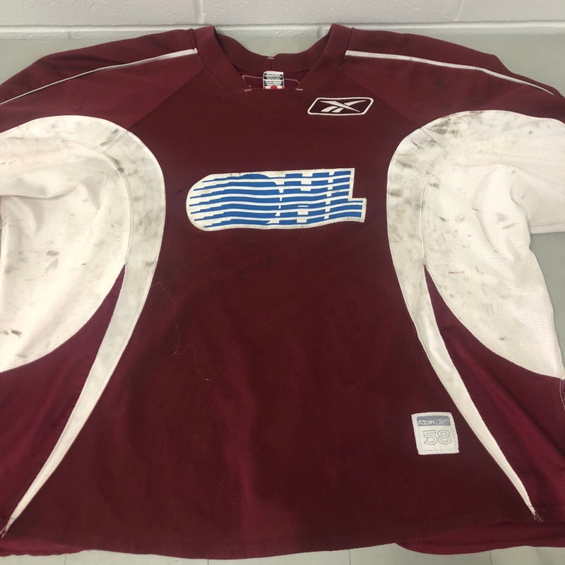 Reebok OHL Maroon Goalie Cut practice jersey