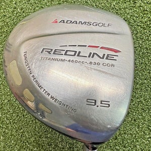 Adams 460 Redline 9.5* Driver Fujikura G60 Regular Graphite NEW GRIP 46" /sa8233