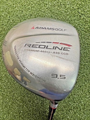 Adams 460 Redline 9.5* Driver Fujikura G60 Regular Graphite NEW GRIP 46" /sa8233