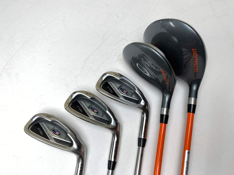 US Kids GOLF WT-20 ジュニアゴルフクラブセット　パター付き US Kids Ultralight WT-20u Set 1W, 3W, 6i, 8i, PW, Putter Ul