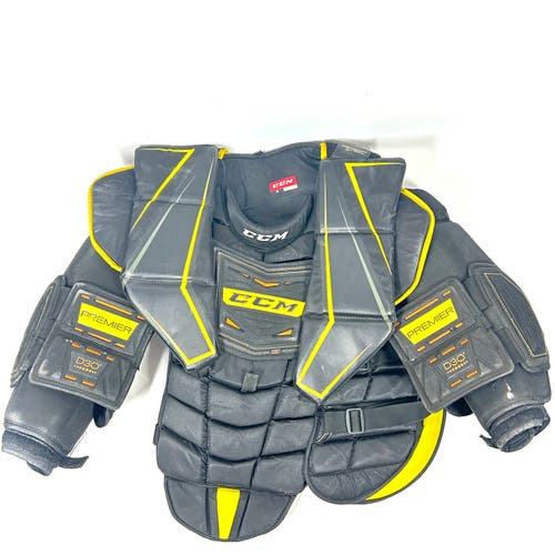 Used XL CCM Premier Pro Goalie Chest Protector Pro Stock