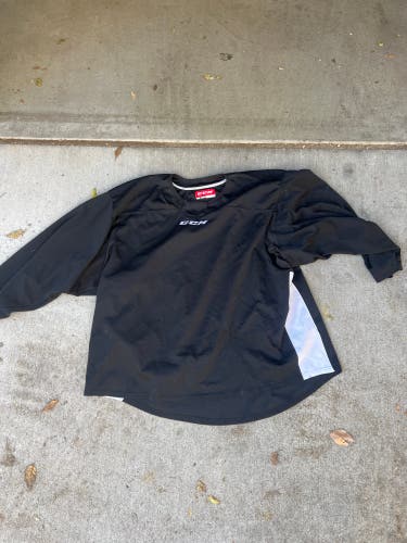 Black Used Goalie Cut CCM Jersey
