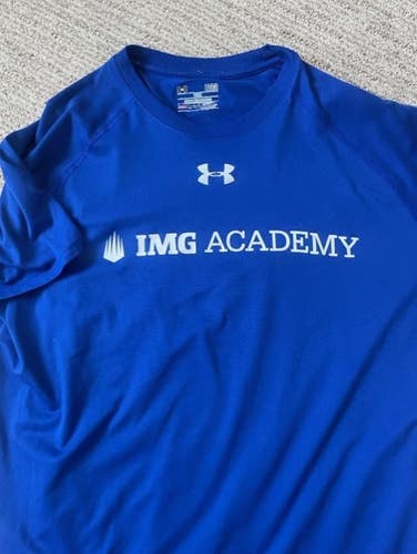 Under Armour IMG mens training shirt L large football lacrosse