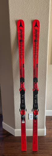 Atomic 185 cm Jr. Racing Redster FIS SG Skis With X12 Bindings Max Din 12