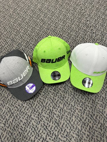3-Pack Bauer Youth Baseball hats