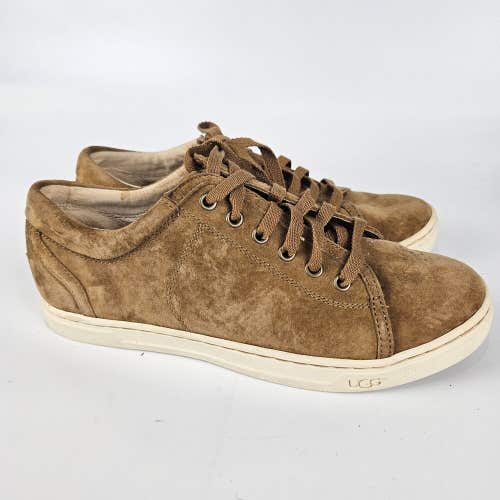 Ugg Australia Tomi 1005484 Brown Suede Sneakers Shoe Womens Size 7.5