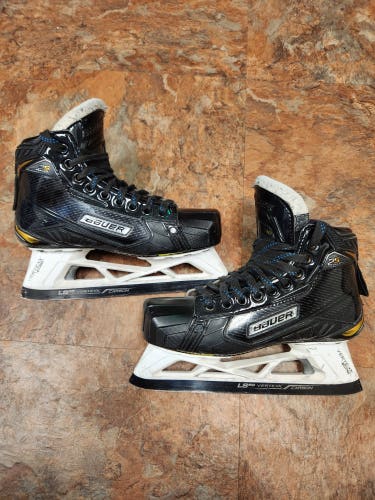Used Bauer Supreme 2S Pro Hockey Goalie Skates Size 5 D