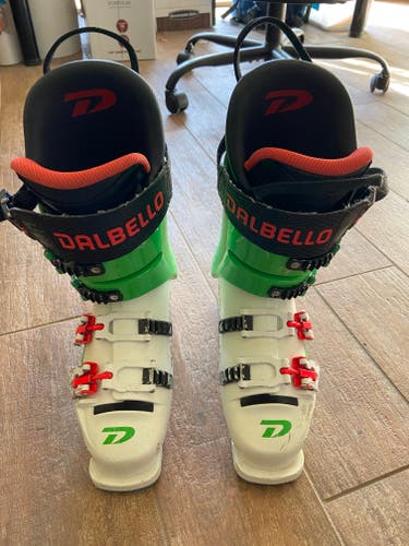 Unisex Used Dalbello Racing DRS Ski Boots Stiff Flex