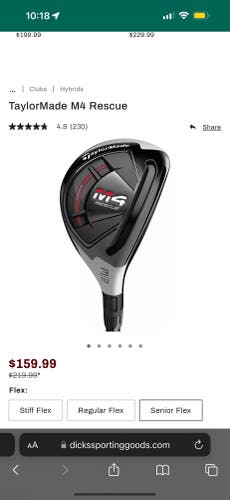 Men's 2021 Right Handed Regular Flex 5H M4 Hybrid