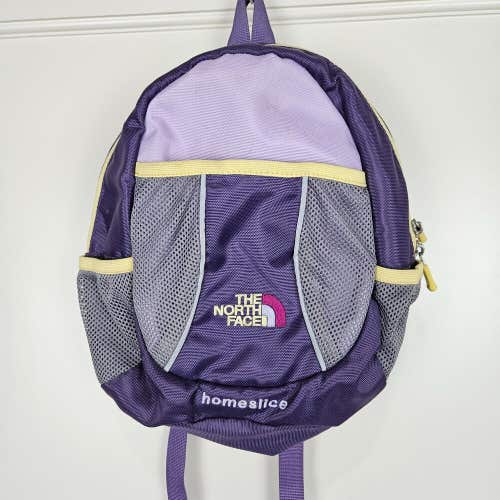 The North Face Sprout Mini Backpack Purple Homeslice 10"x10" Kids Toddler