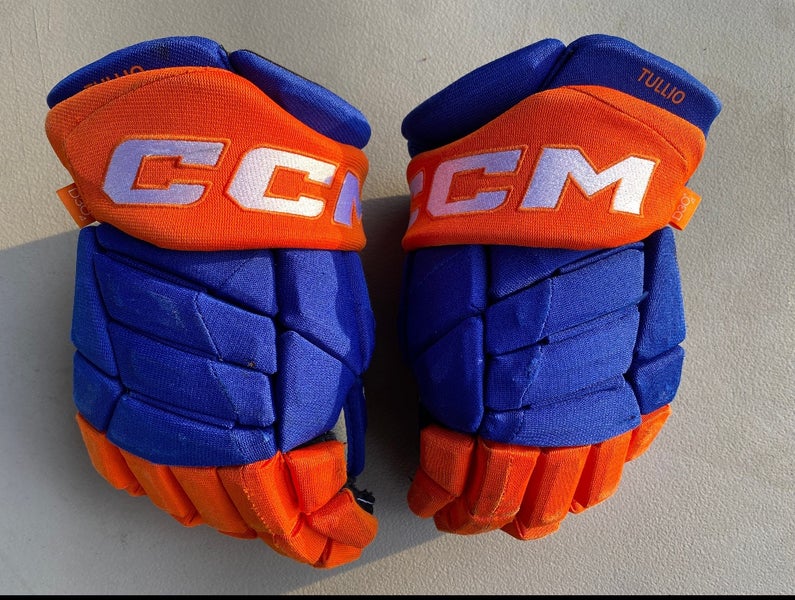 PRO NHL CCM FT4 GLOVES OILERS 14in