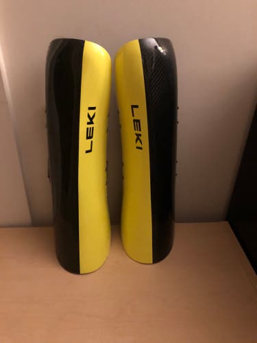 Leki Carbon Race Shin Guards