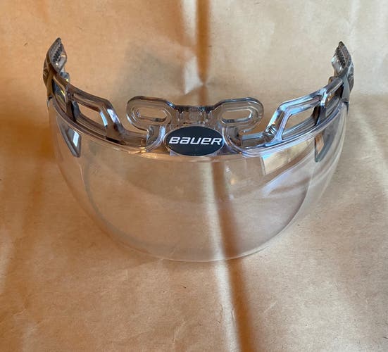 Used BAUER HDO Deluxe Half Shield Visor
