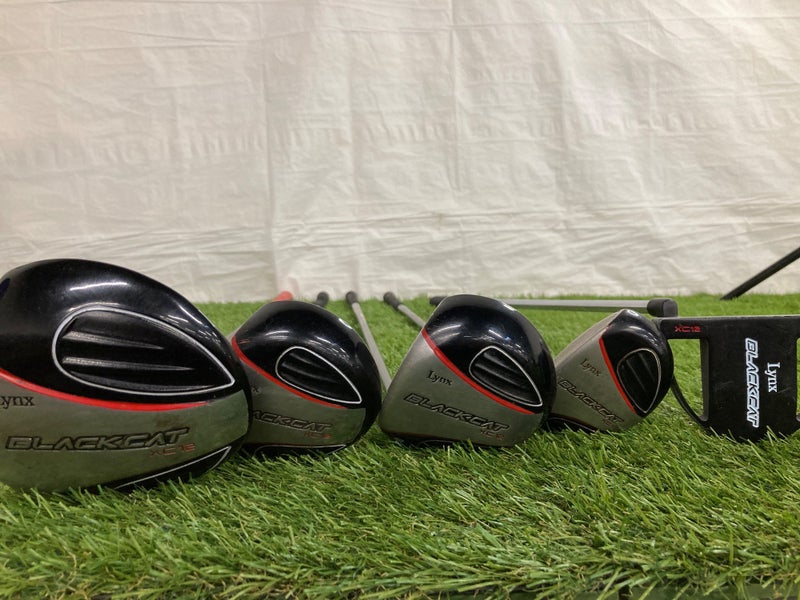 Used Lynx Blackcat Left Clubs (Full Set) Regular Number of Clubs