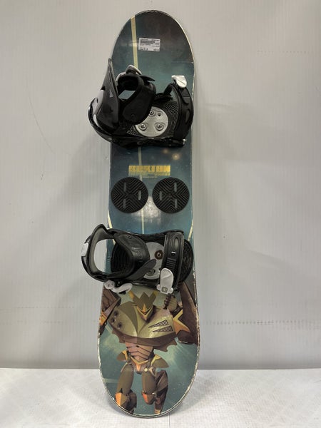 Used Burton Chopper 101 Cm Boys Snowboard Combo