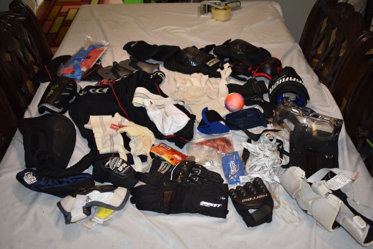 Misc Sports gear lot - 8 lbs of various items