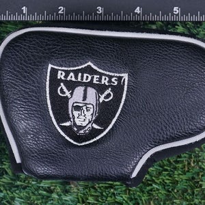 RAIDERS NFL BLADE SLIP OVER PUTTER HEADCOVER ~ L@@K!!