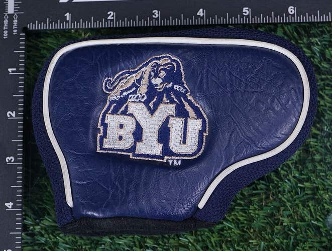 BRIGHAM YOUNG UNIVERSITY BYU COUGARS BLADE SLIP PUTTER HEADCOVER ~ L@@K!!