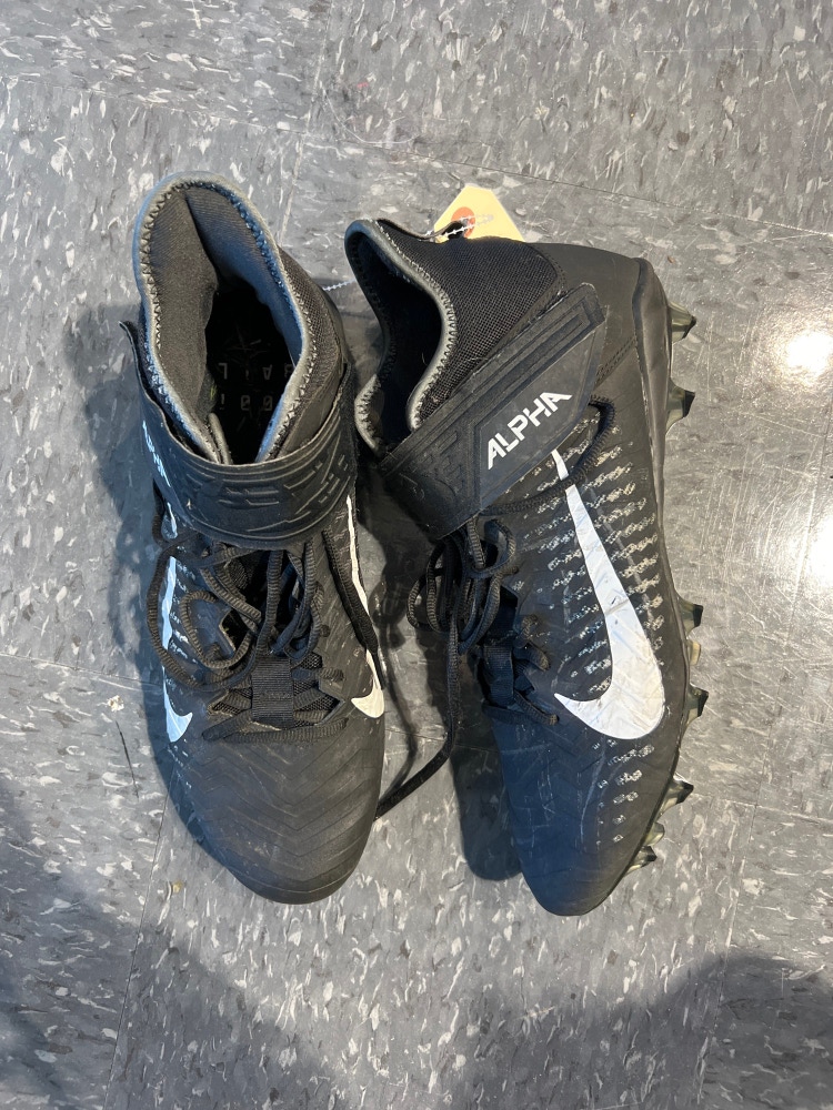 Used Men's 12.5 (W 13.5) Nike ALPHA Cleat Height Cleats