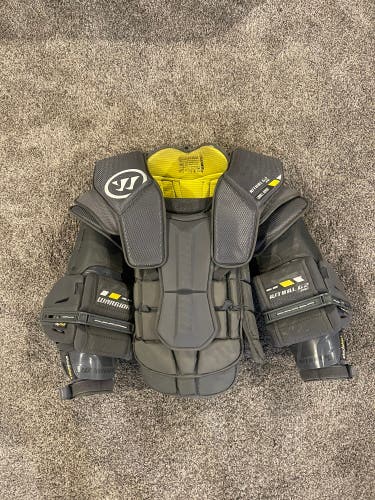 Used Small Warrior Ritual G2 PRO Goalie Chest Protector