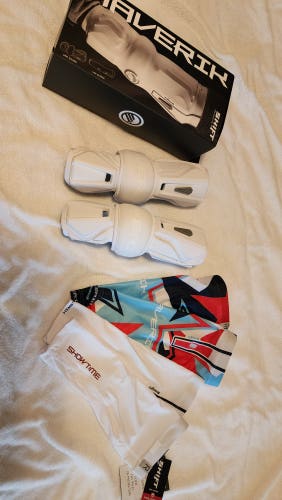 New Large Maverik shift Arm guard/pads - 2 sleeves