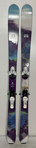 Used Women's Salomon 166cm Myriad Skis With Salomon Z10 Bindings (SY1492)