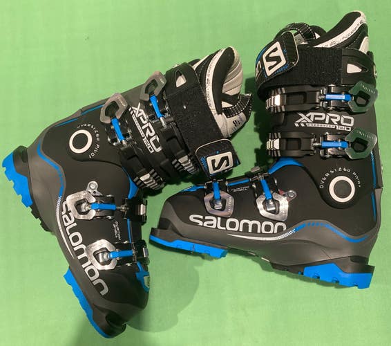 Used Men's Salomon X-Pro 120 Mondo 24-24.5 (286mm) Ski Boots
