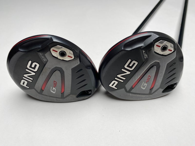 Ping G410 SF Tec 3 & 5 Fairway Wood Set 16* 19* Alta CB Regular Graphite Mens LH