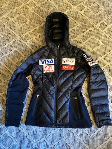 US Ski Team Black New Women's Medium Spyder Jacket