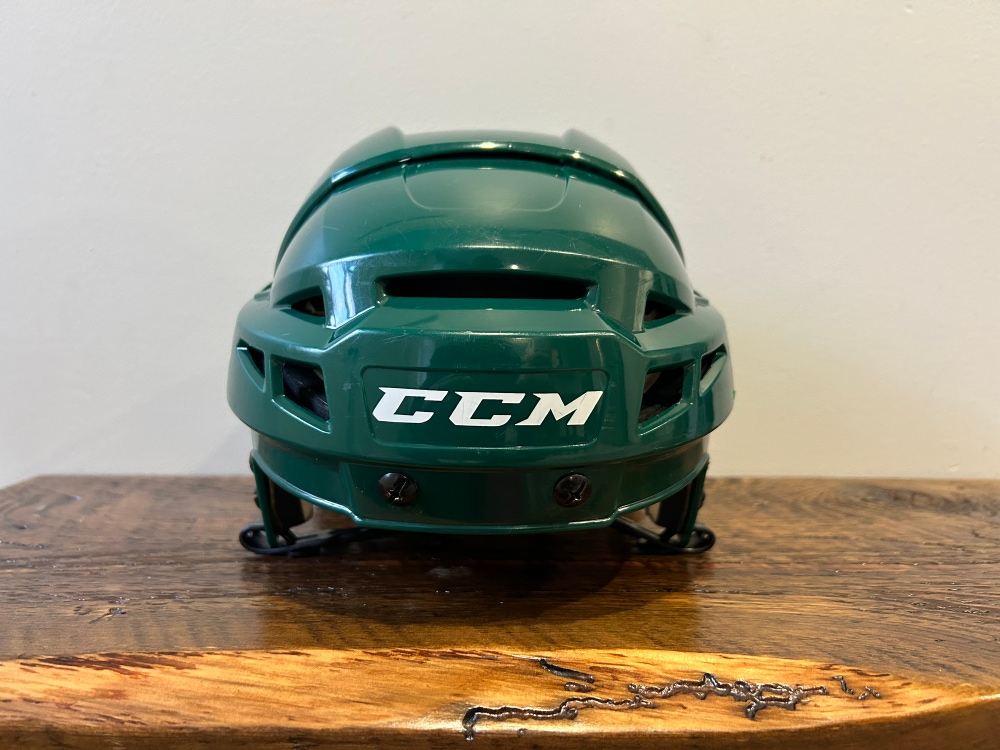 Used Small Green CCM Vector V08 Helmet