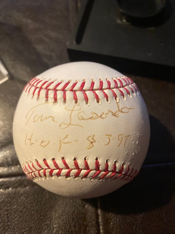Tommy Lasorda signed baseball
