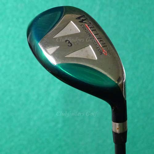 Warrior Custom Golf Tomahawk 19° Hybrid 3 Iron Factory Tour 3.1 Graphite Firm