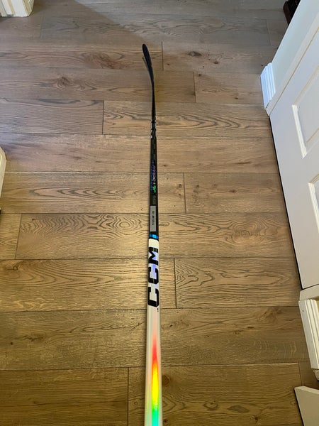 Used CCM Jetspeed FT6 Pro Right Handed 75 Flex P29 Hockey Stick Blue Edition