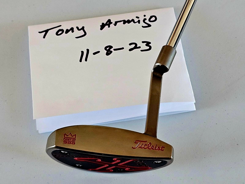 New Scotty Cameron Right Handed 1st of 500  Red X5  Putter Uniflex 35"
