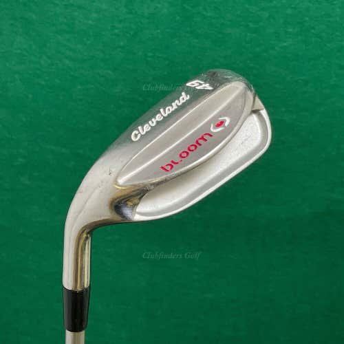 LH Lady Cleveland Bloom Niblick Chipping 49° Wedge Factory 50g Graphite Ladies
