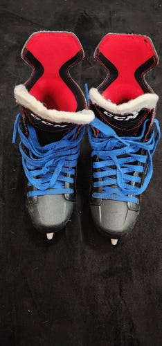 Junior Used CCM JetSpeed FT460 Hockey Skates Regular Width Size 3.5