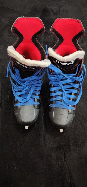 Junior Used CCM JetSpeed FT460 Hockey Skates Regular Width Size 3.5