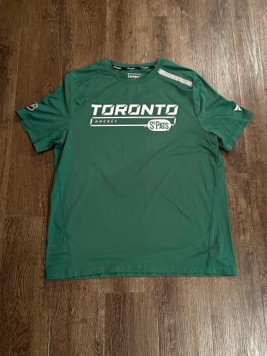 Fanatics Pro Authentic Toronto Maple Leafs - St. Pats T-Shirt Size Large