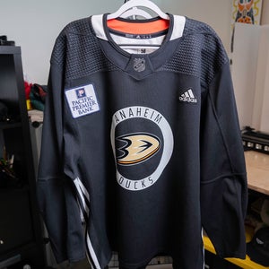 Adidas MiC Anaheim Ducks Practice Jersey Size 58