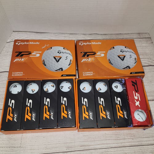 New TaylorMade TP5 Balls 24 Pack (2 Dozen) Golf