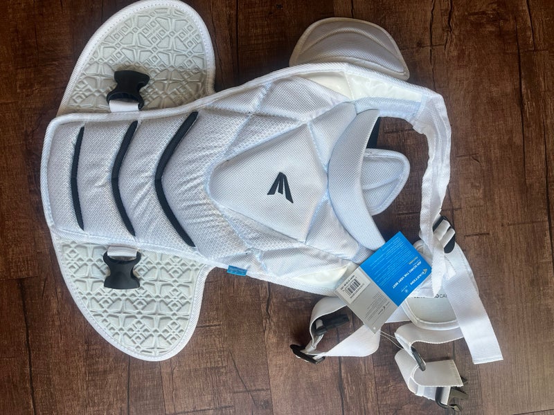Easton White Large Jen Schro The Very Best Chest Protector