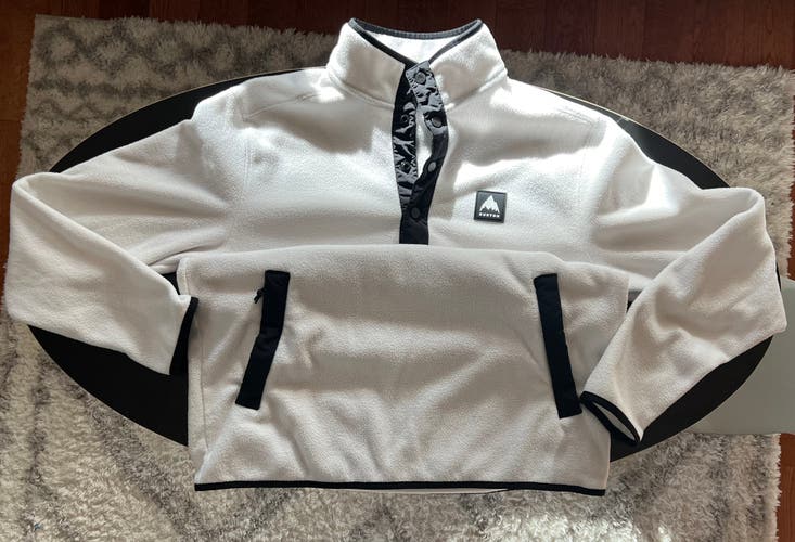 White Used Medium Burton Jacket