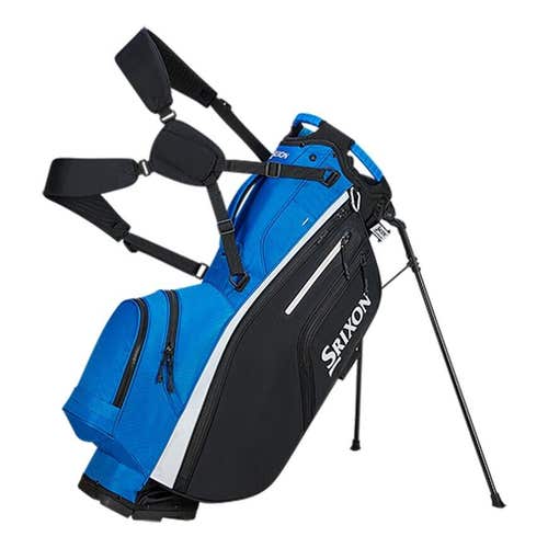 Srixon Premium Stand / Carry Golf Bag - 6-Way - BLUE / BLACK