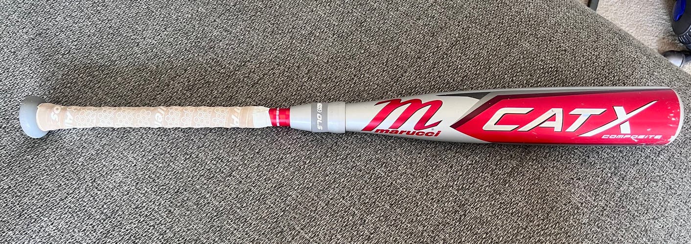 Used 2023 Composite (-8) 21 oz 29" CAT X Composite Bat