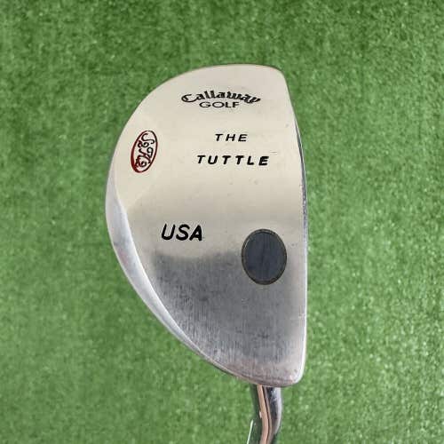 Callaway Golf S2H2 The Tuttle Putter 35" Steel USA Mini Mallet RH Worn Grip