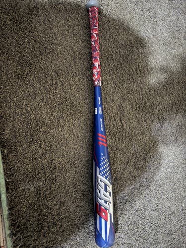 Used BBCOR Certified Marucci Alloy Cat 9 past time Bat (-3) 28 oz 31"