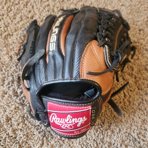 Rawlings Right Hand Throw Revo Solid Core Tech. SC350 Baseball Glove 12" Sweet Glove